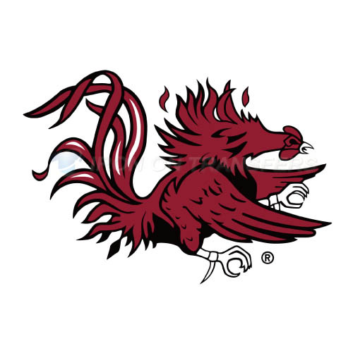 South Carolina Gamecocks Logo T-shirts Iron On Transfers N6196 - Click Image to Close